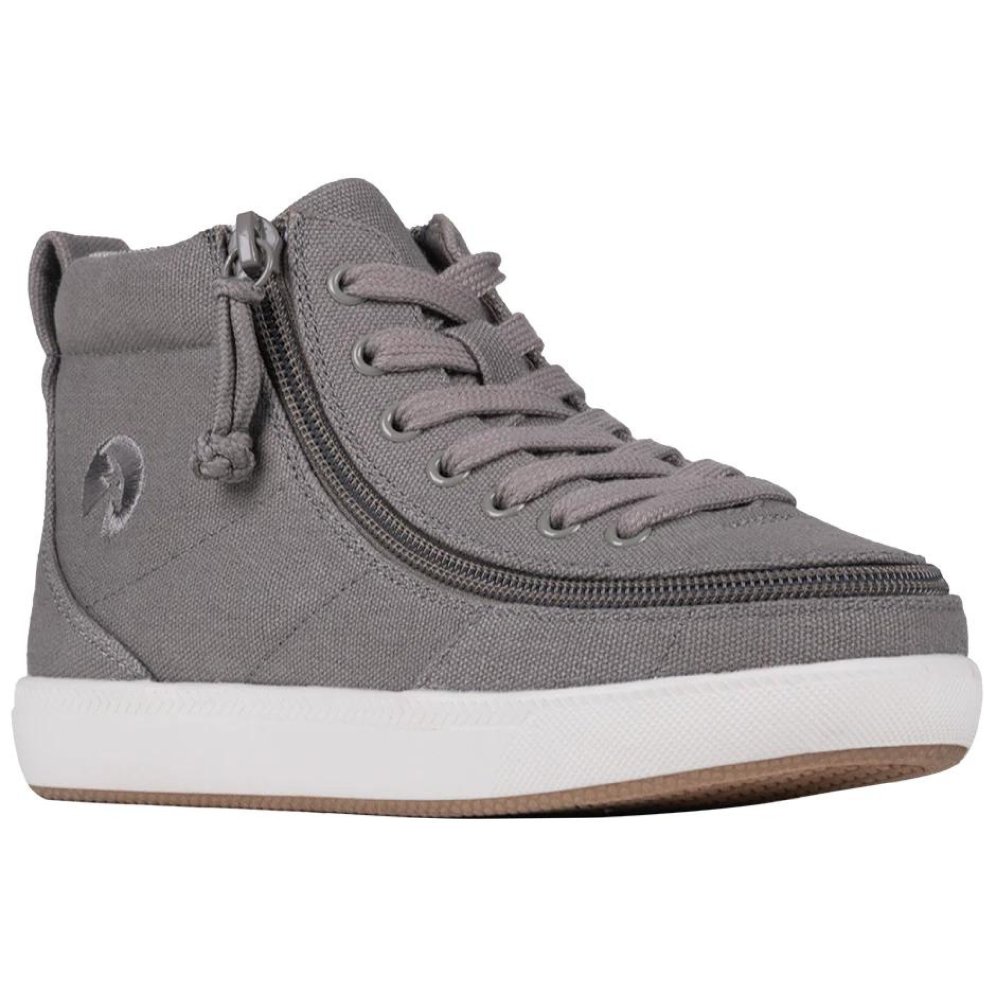 Billy Footwear (Toddlers) DR II Fit - High Top DR Dark Grey Canvas Shoes