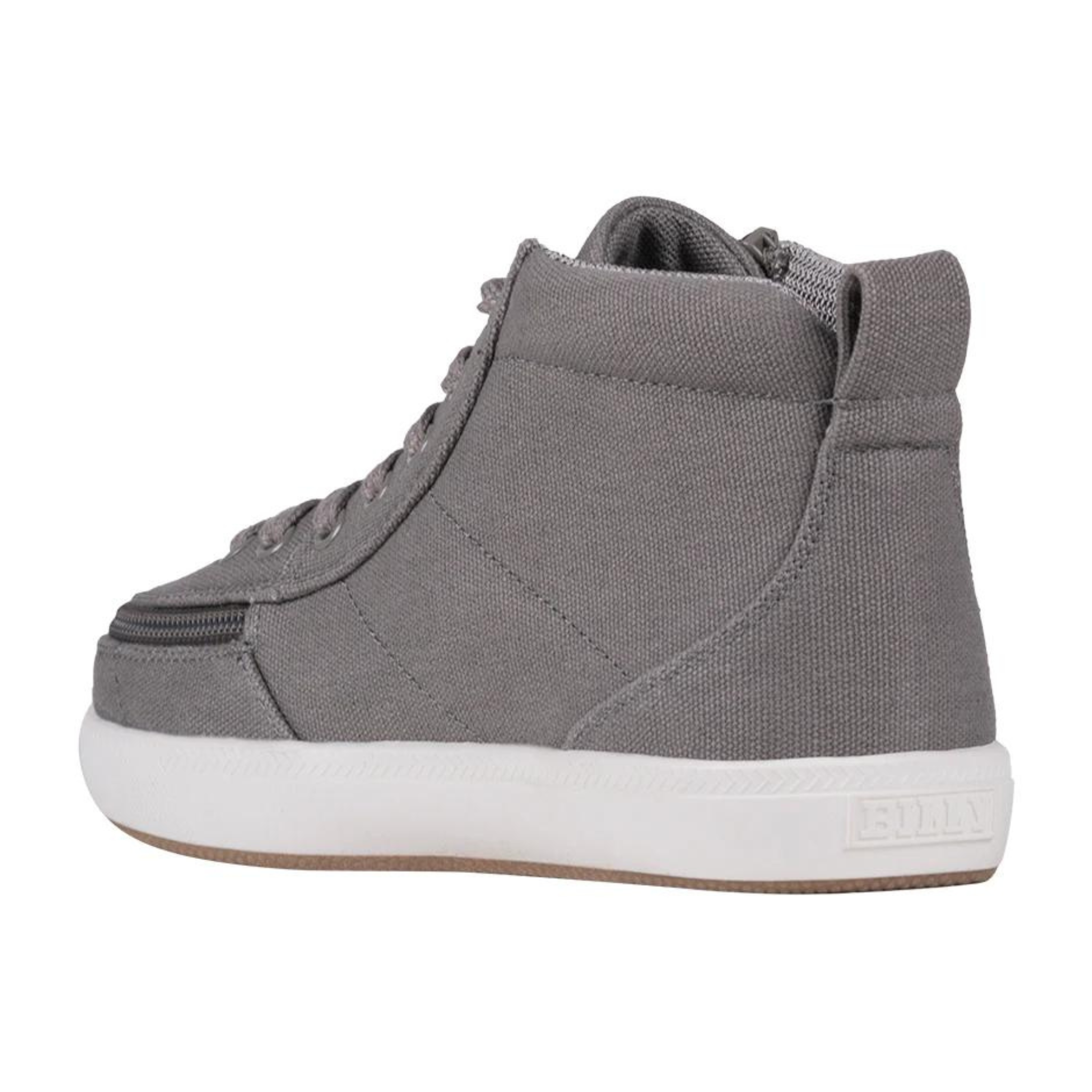 Billy Footwear (Toddlers) DR II Fit - High Top DR Dark Grey Canvas Shoes