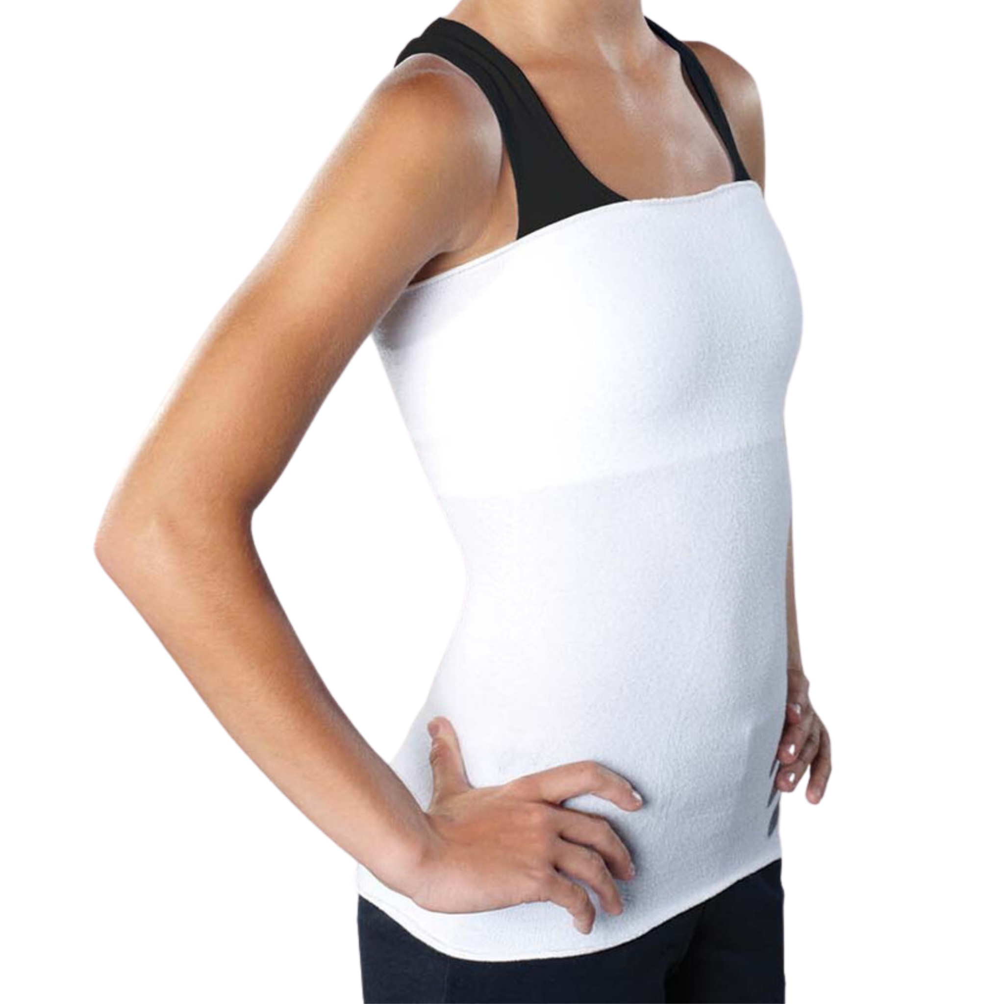 Knit-Rite - Unisex Seamless Strapless Torso Interface Tube for Back Brace