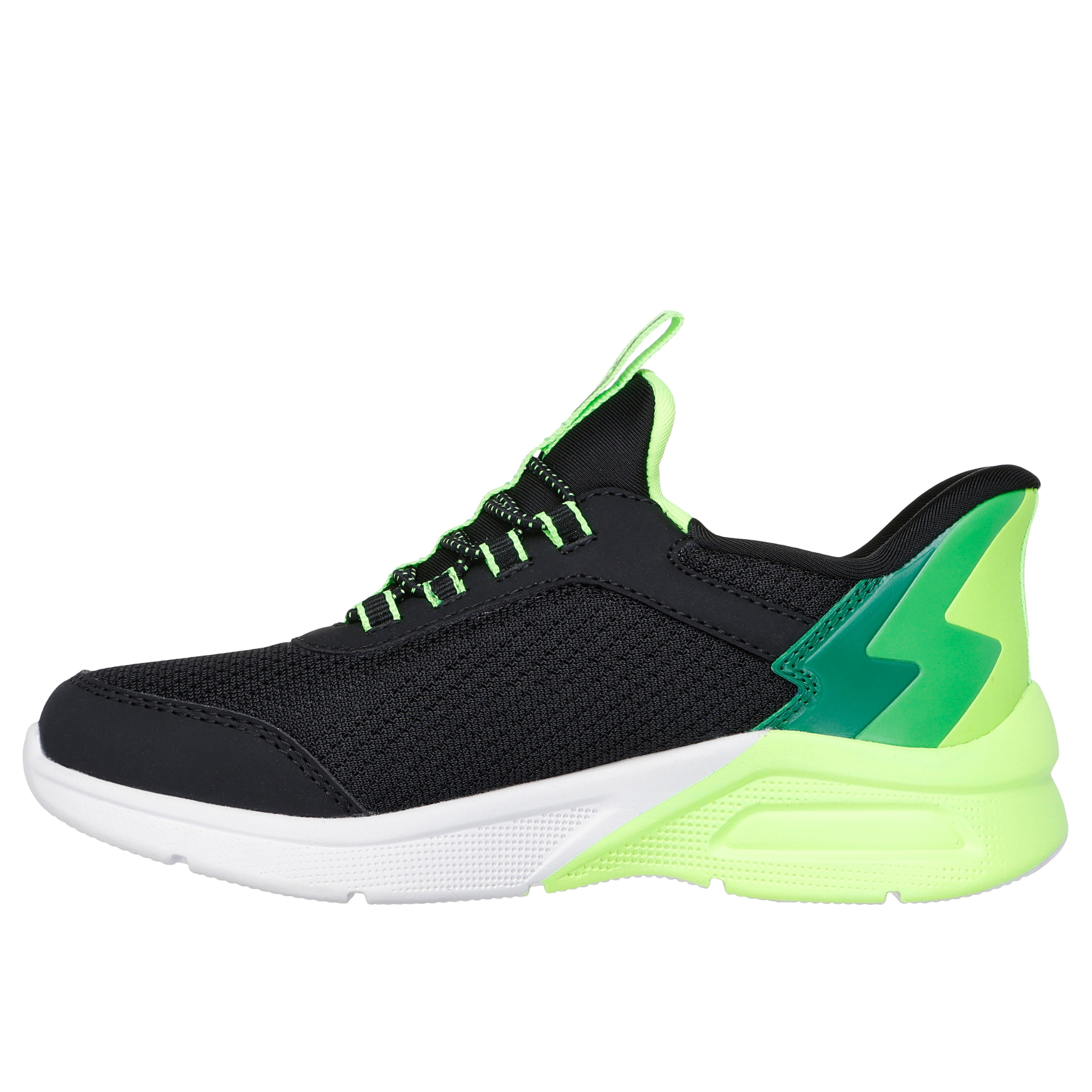 Skechers Slip-ins  - Microspec Max - Black Lime