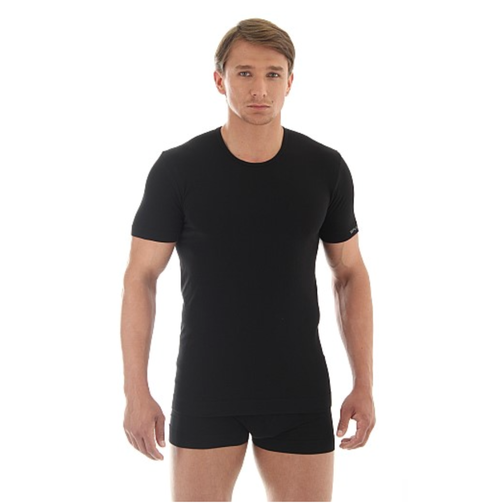 Brubeck - Mens Comfort Cotton Seamfree Baselayer T-shirt