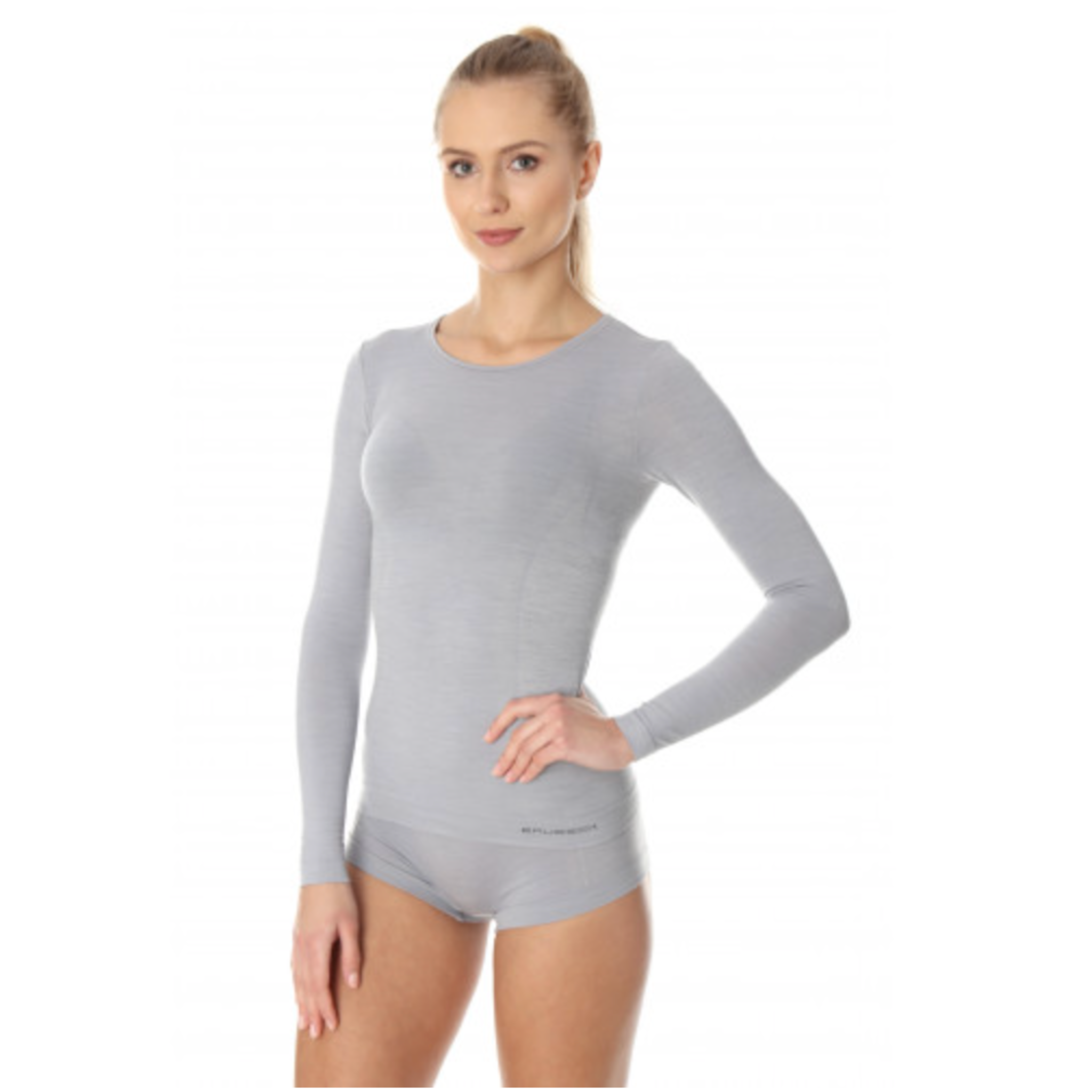 Brubeck - Womens Comfort Merino Wool Seamfree Long Sleeve Thermals