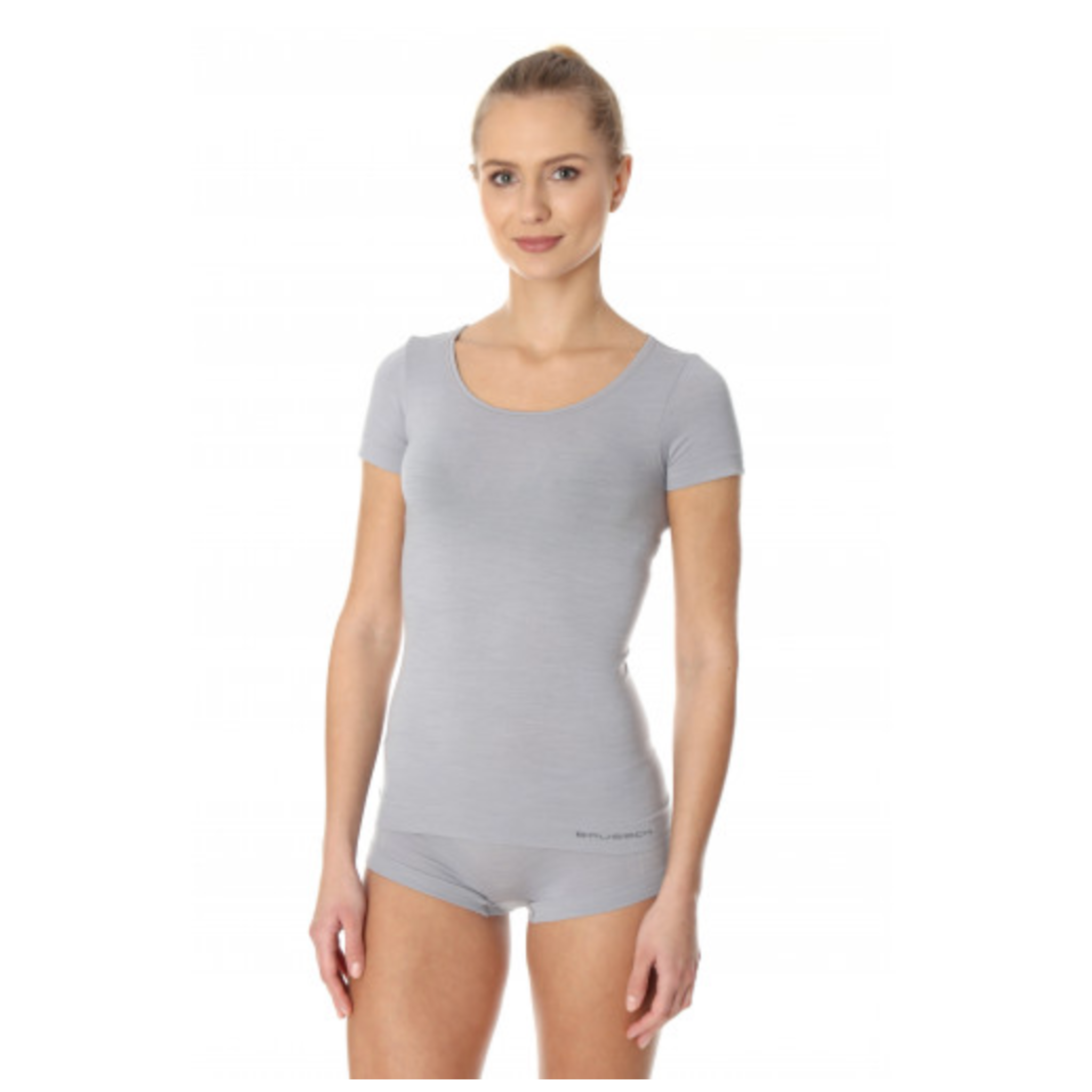 Brubeck - Womens Comfort Merino Wool Seamfree T-Shirts