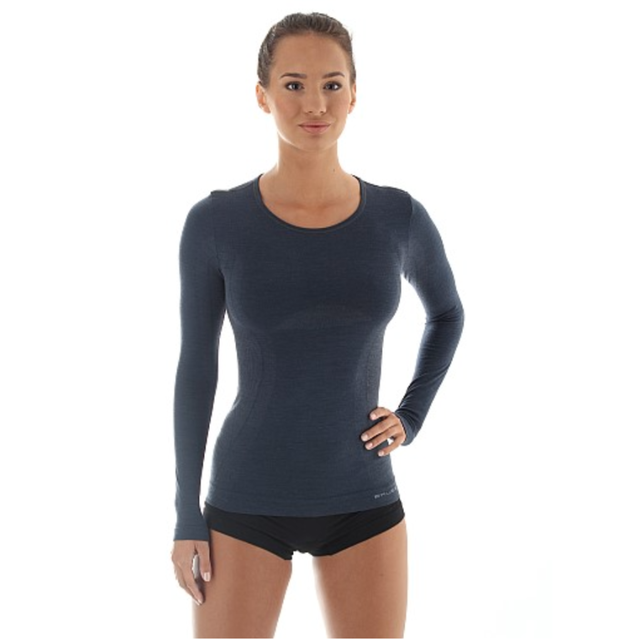 Brubeck - Womens Comfort Merino Wool Seamfree Long Sleeve Thermals
