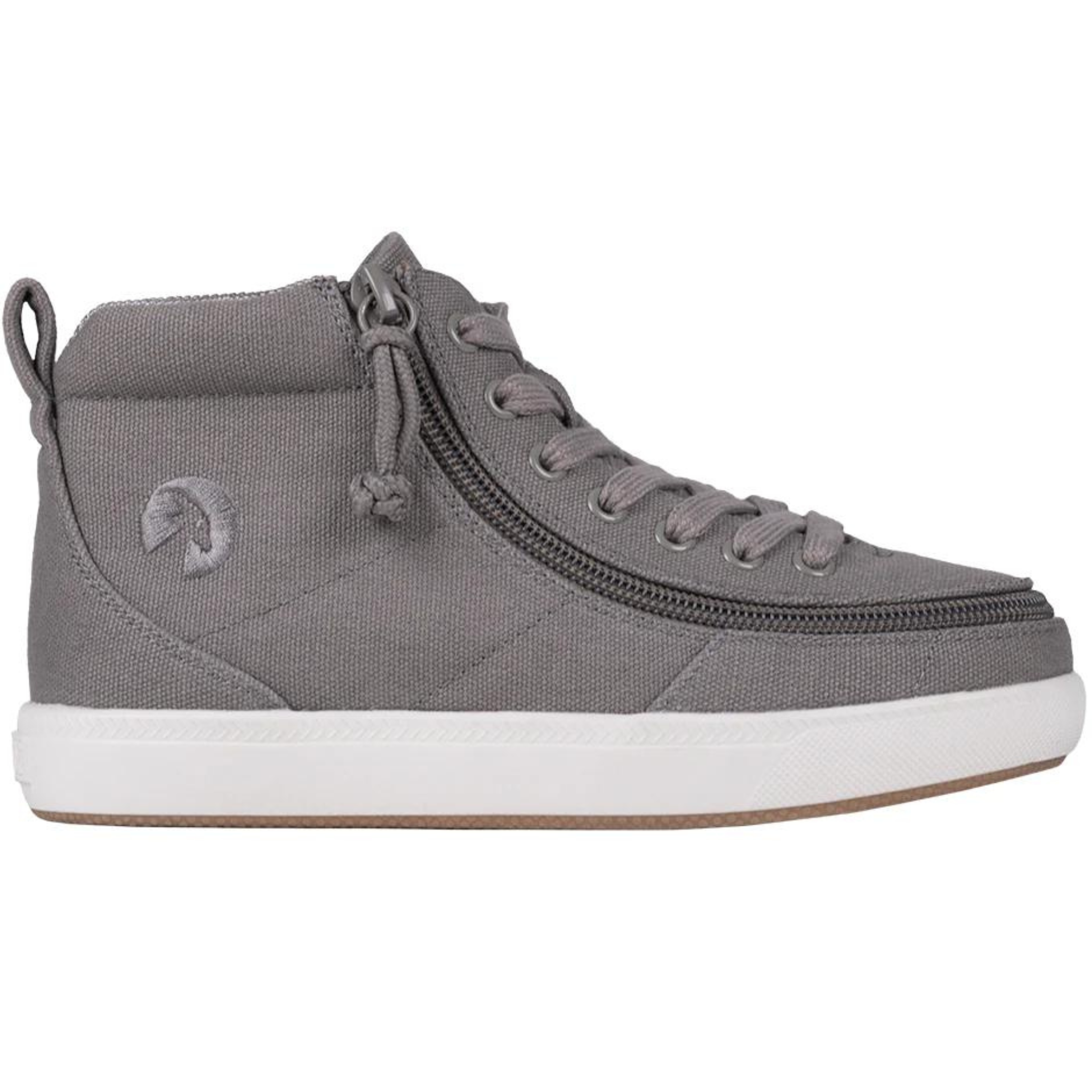 Billy Footwear (Toddlers) DR II Fit - High Top DR Dark Grey Canvas Shoes