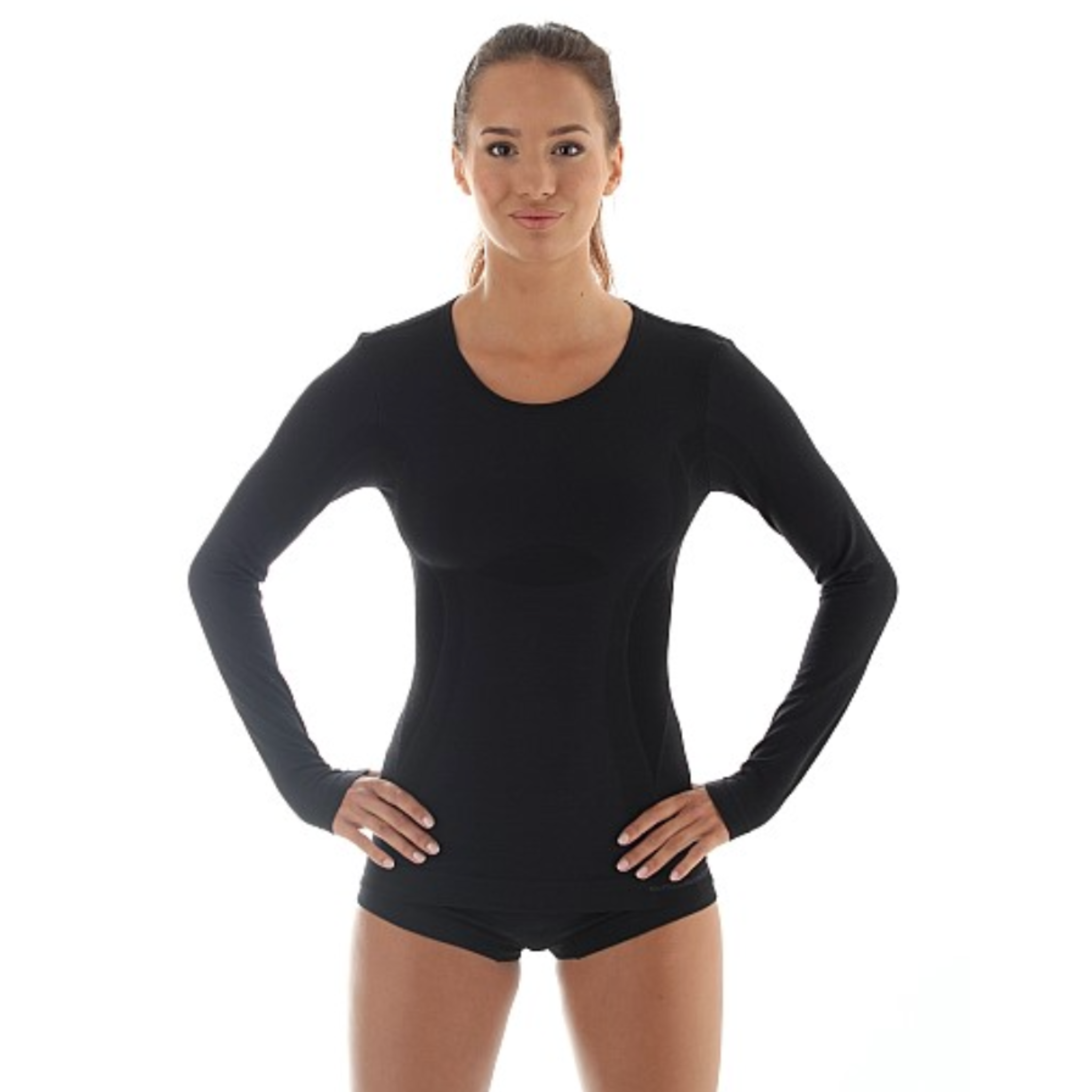 Brubeck - Womens Comfort Merino Wool Seamfree Long Sleeve Thermals