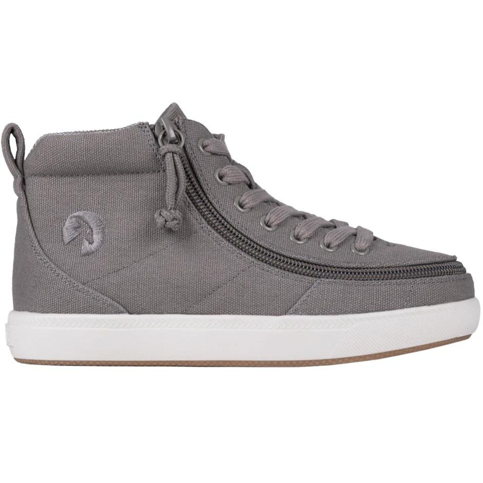 Billy Footwear (Kids) DR II Fit - High Top DR II Dark Grey Canvas Shoes
