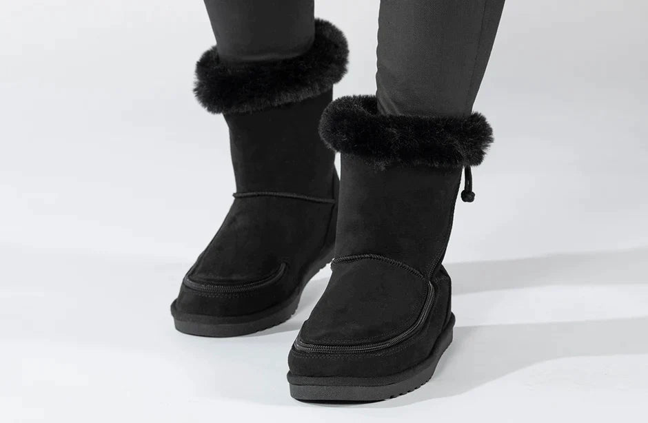 Billy Footwear (Toddlers) - Cosy Boots 2 Faux Suede