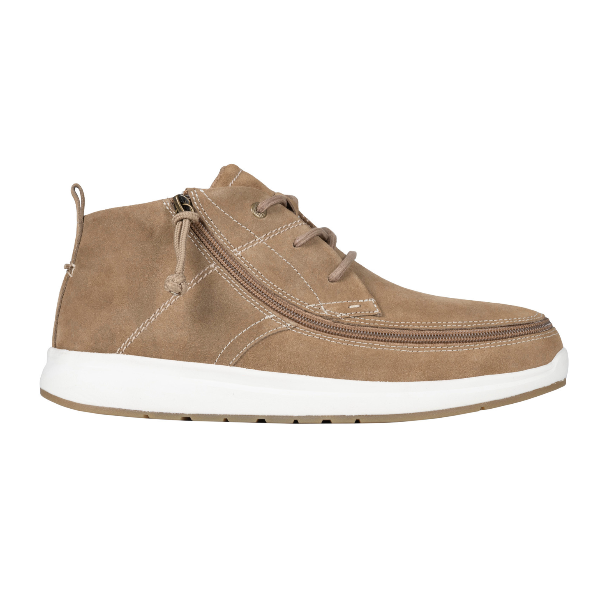 Billy Footwear (Mens) - Comfort Chukka Boots Suede - Sand