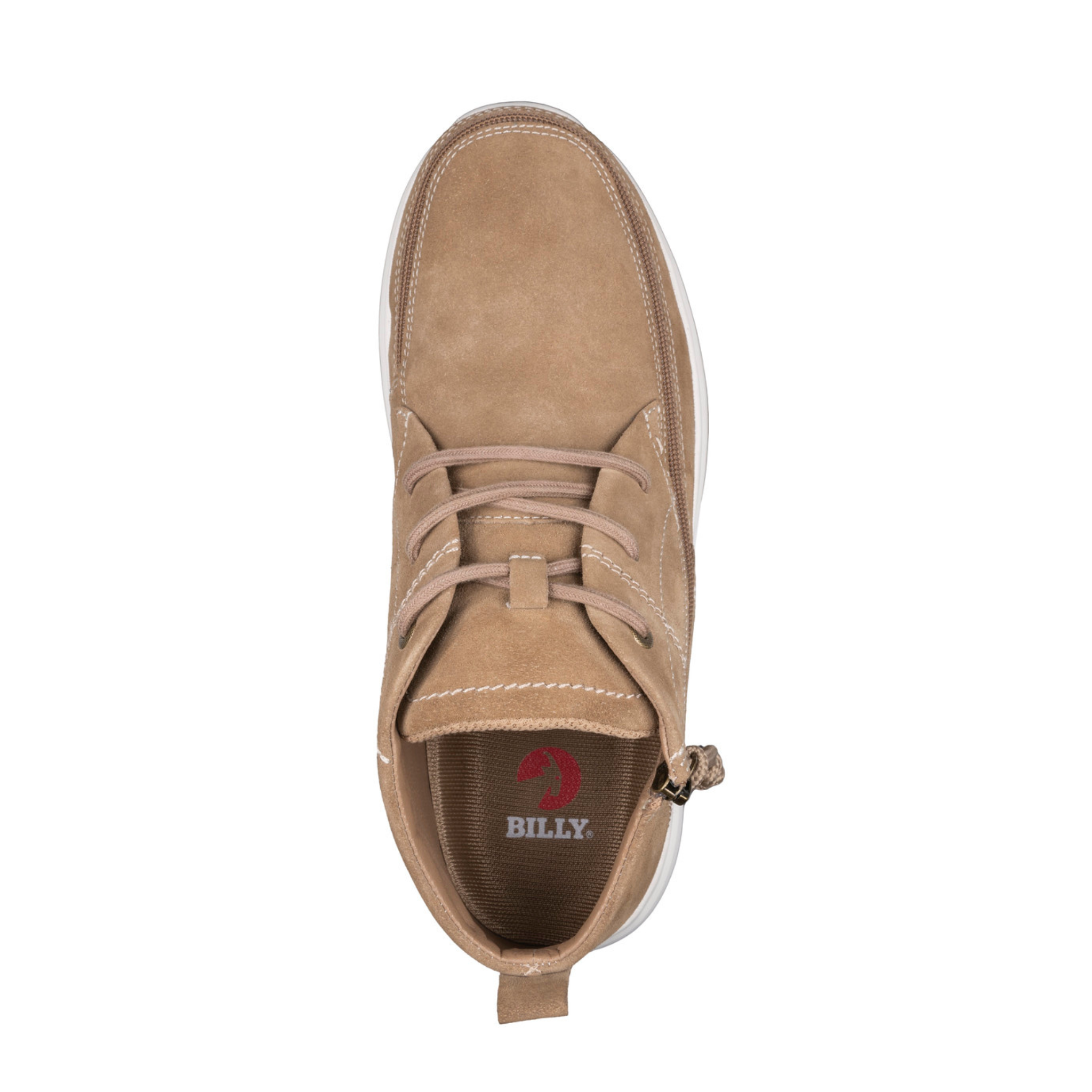 Billy Footwear (Mens) - Comfort Chukka Boots Suede - Sand