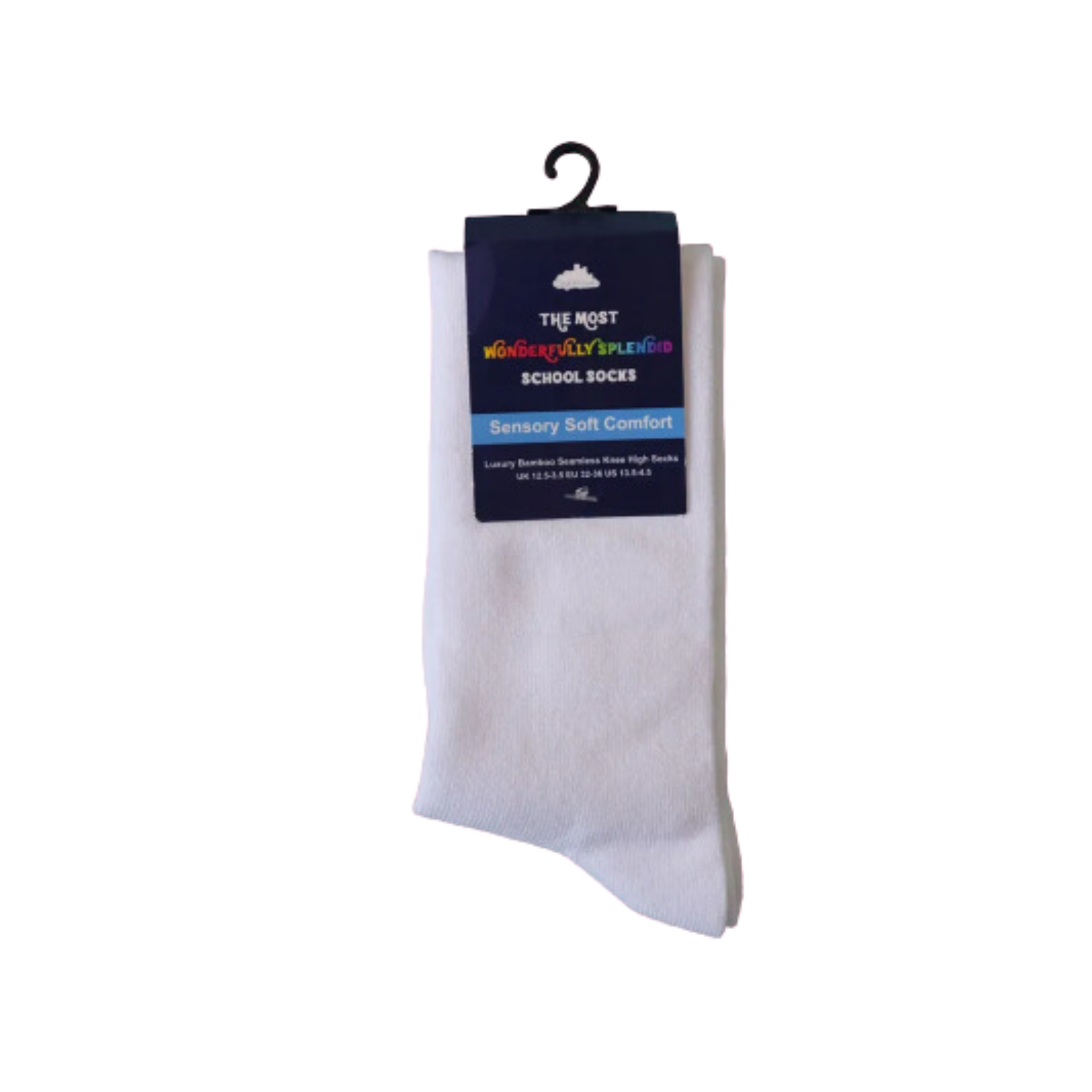 City of Clouds - Kids Bamboo Knee High Crew Socks