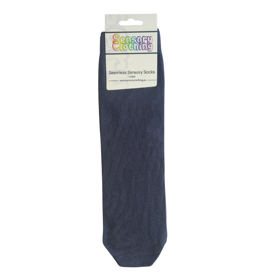 Sensory Clothing - Natural Cotton Seamless Socks - Child & Adults
