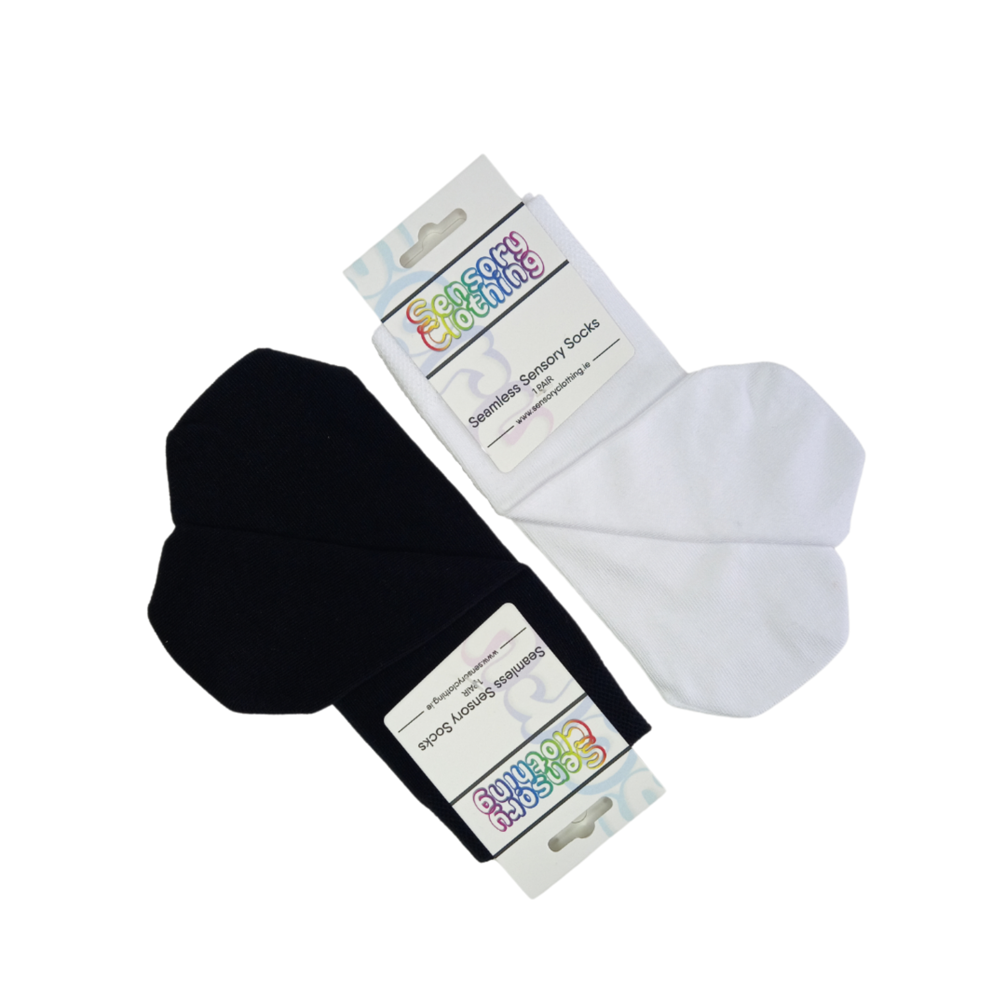 Sensory Clothing - Natural Cotton Seamless Socks - Child & Adults