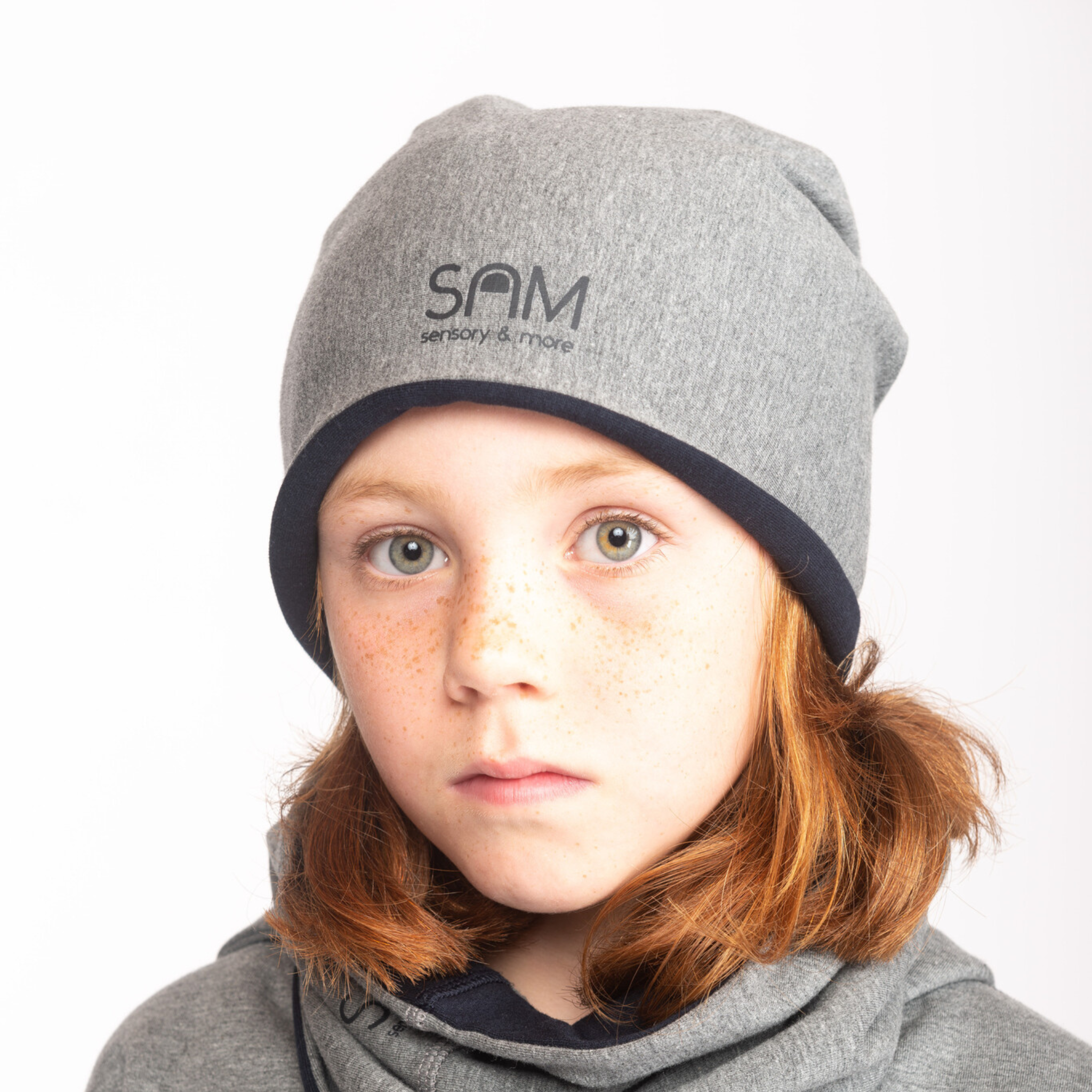 SAM Sensory - Reversible Cotton Beanie