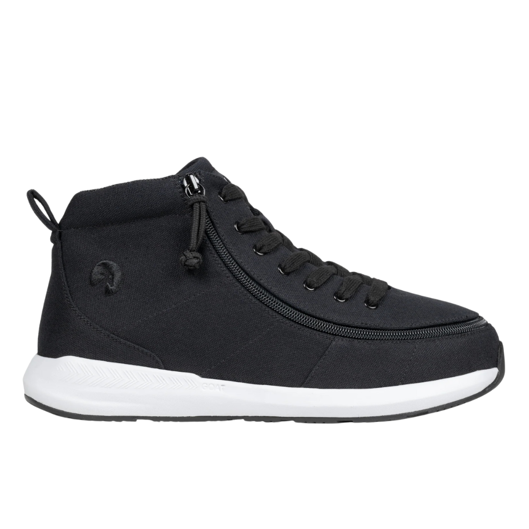 Men's Black / White Billy Goat Canva-Clasic High