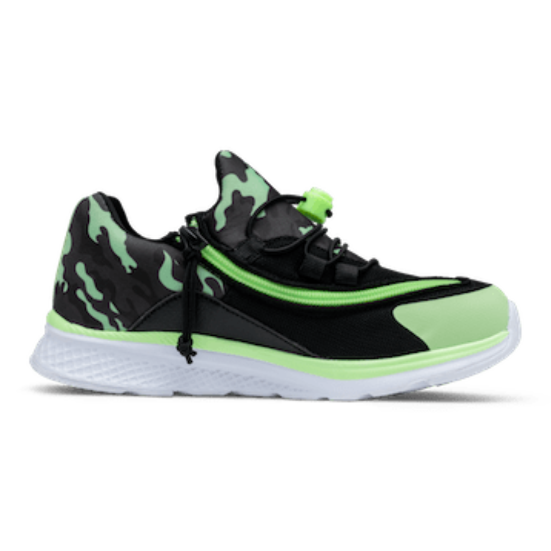 Friendly Shoes Quest (Kids) - Lime Camo