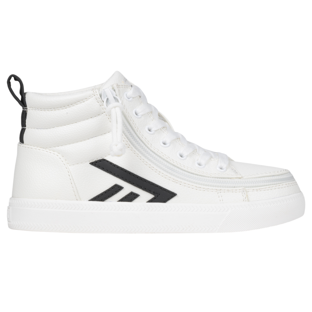 Billy Footwear (Kids) - White / Black CS Canvas Shoes