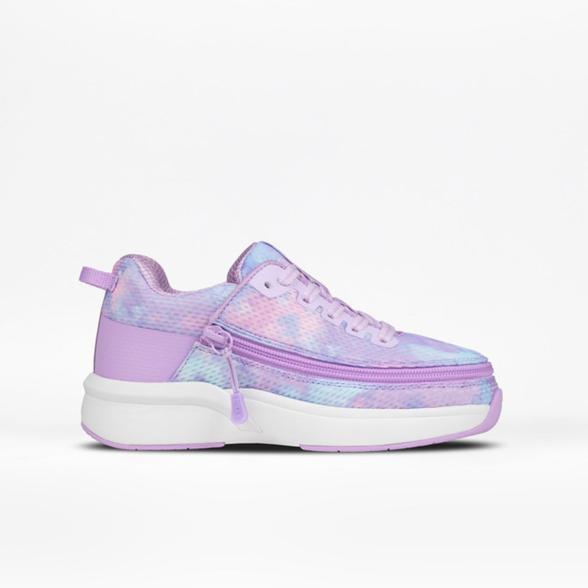 Billy Footwear (Kids) - Lilac Watercolour Limitless Low Top Shoes