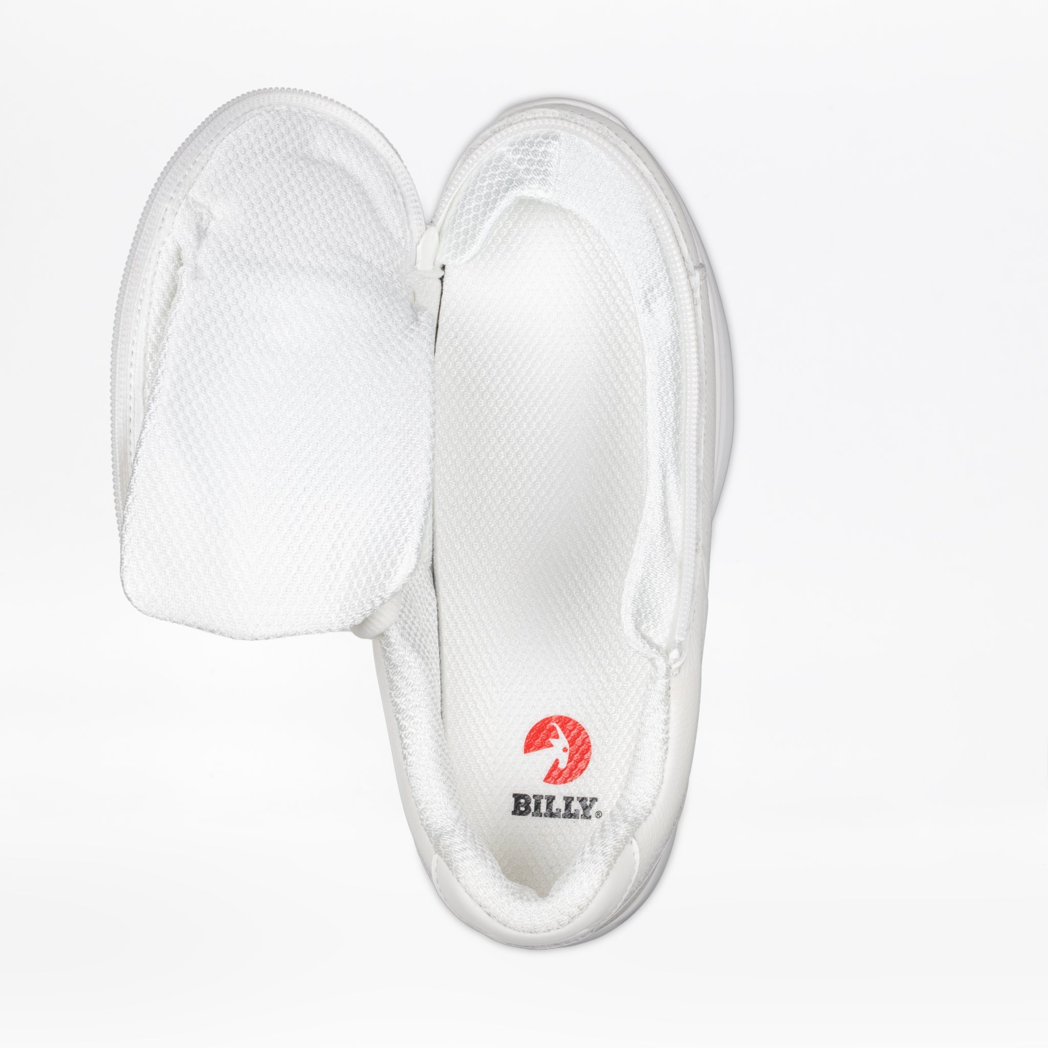 Billy Footwear (Womens) -  Comfort Plush White Leather