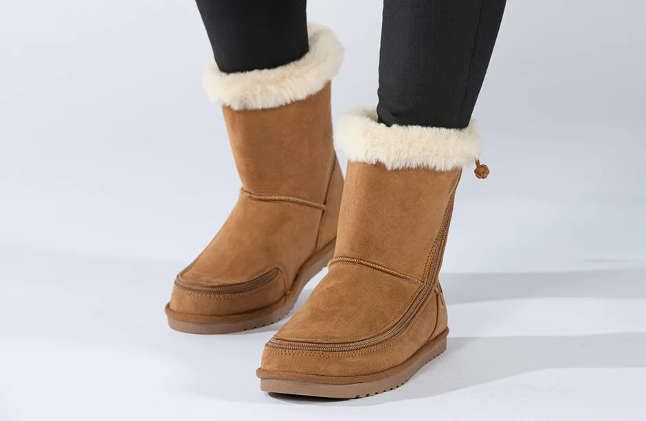 Billy Footwear (Kids) - Cosy Boots 2 Faux Suede