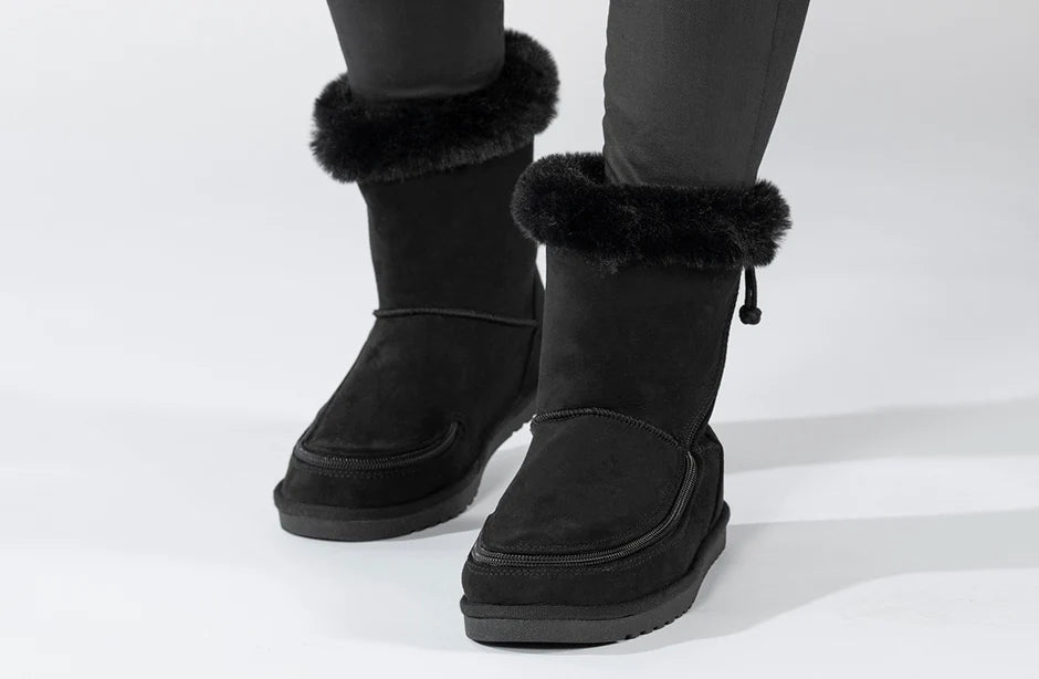 Billy Footwear (Kids) - Cosy Boots 2 Faux Suede