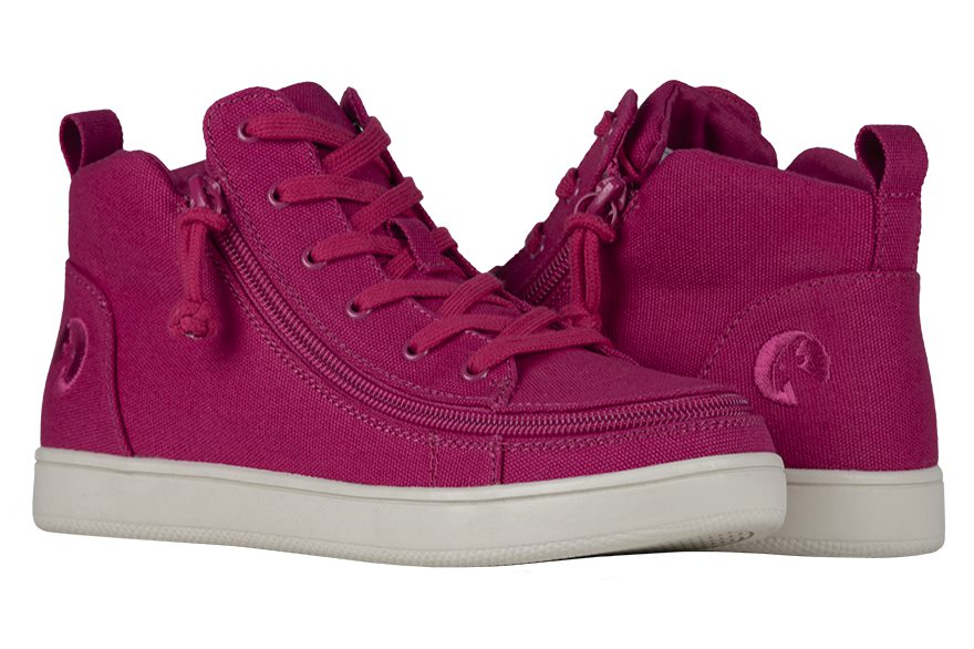 Billy Footwear (Womens) - High Top Canvas - Orchid Flower