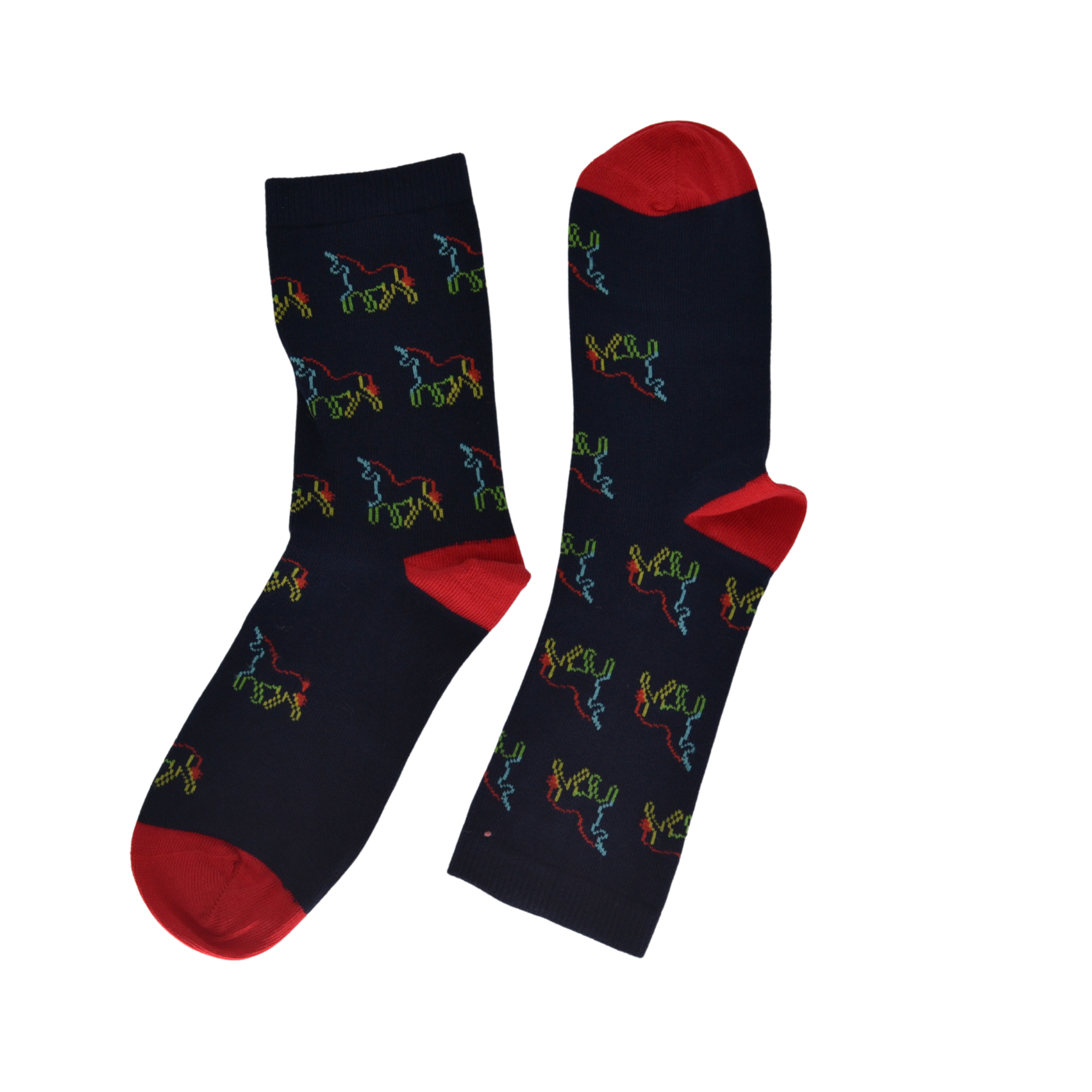 City of Clouds - Combed Cotton Novelty Print Socks