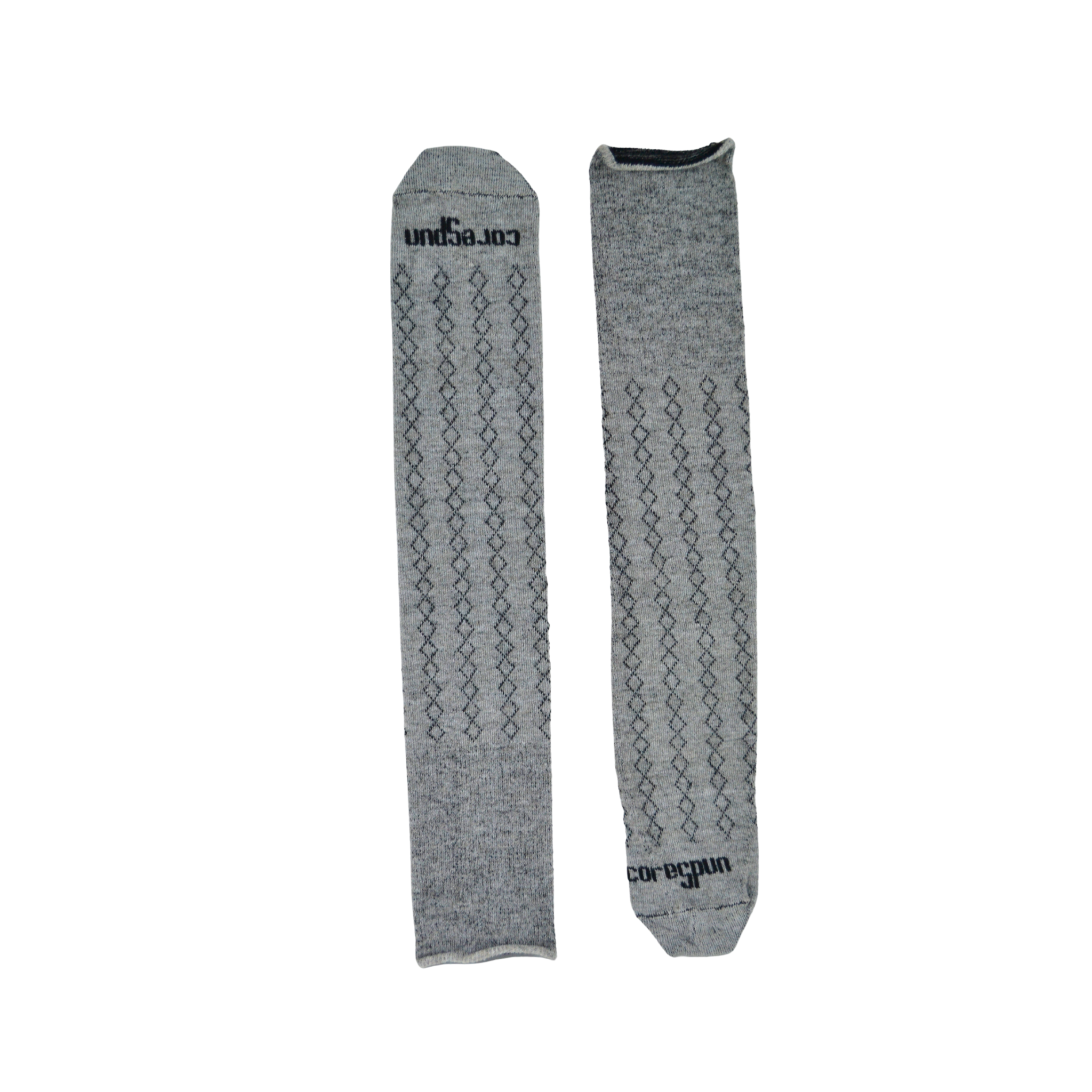 Knitrite - Patterned AFO Socks for Adults - Core Spun