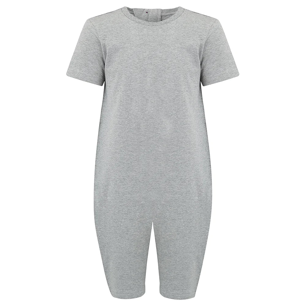 KayCey®Z Super Soft Secret Zip Back Jumpsuit - Short Sleeve / Short Leg - Kids