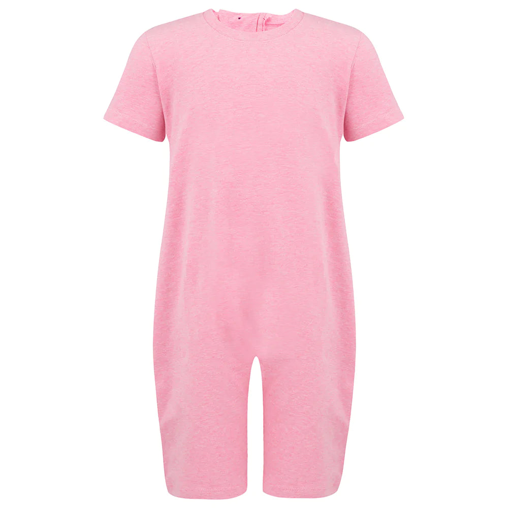 KayCey®Z Secret Zip Back Kids Jumpsuits - Short Sleeve / Short Leg