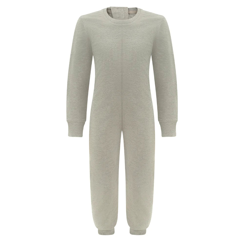KayCey®Z Super Soft Secret Zip Back Jumpsuit - Long Sleeve / Long Leg - Adults