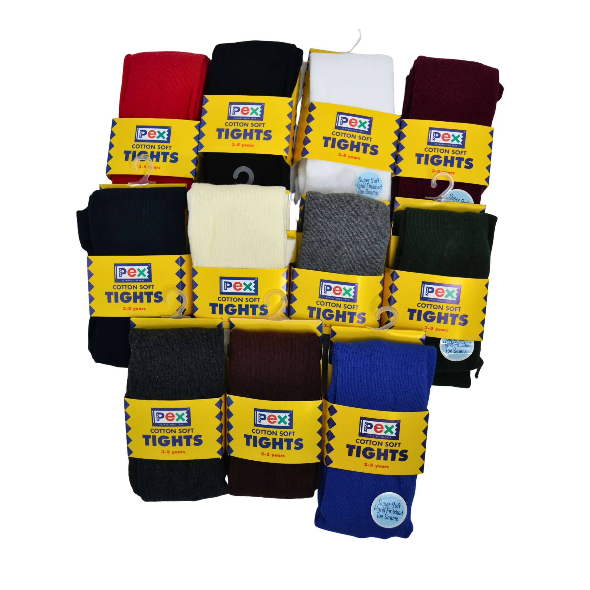 Pex - Tights with Comfort Toe - Kids & Adults