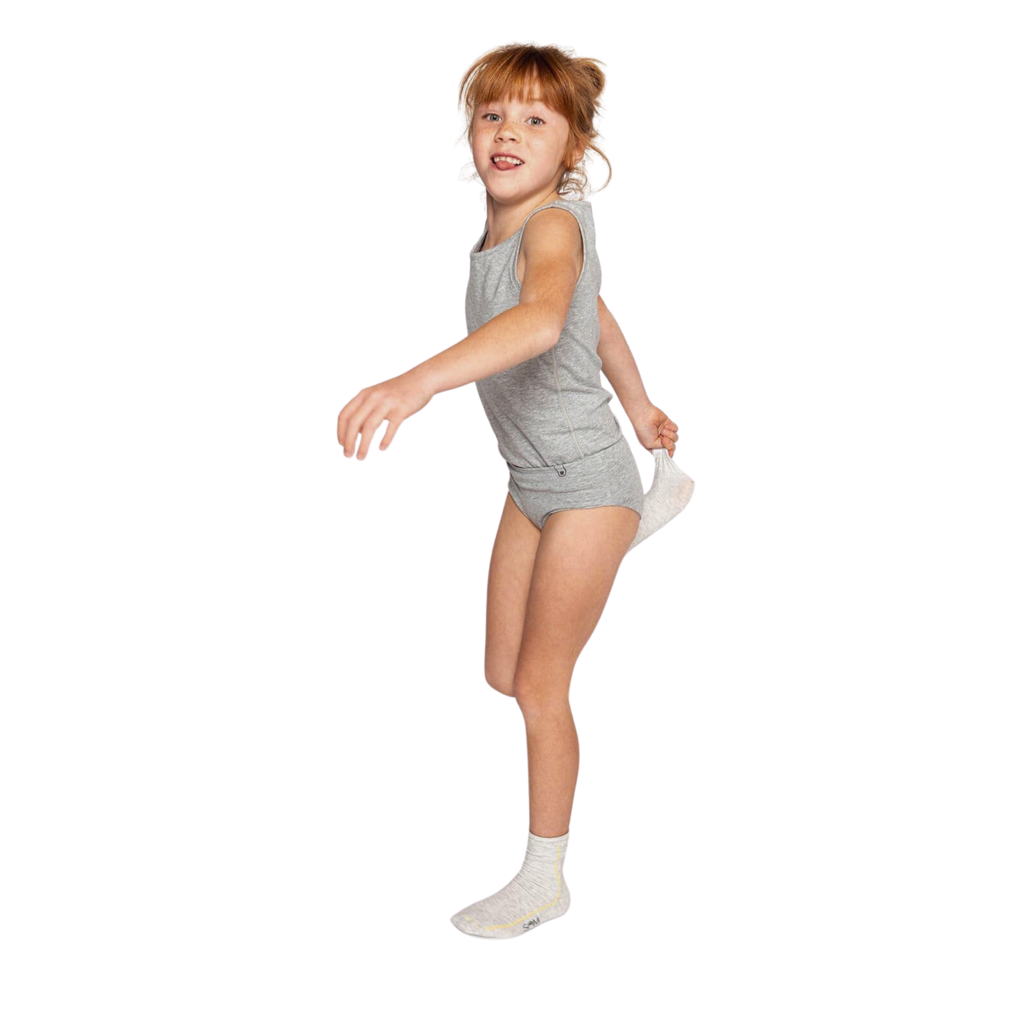 SAM Sensory - Organic Cotton Double Layer Girls Briefs - Single