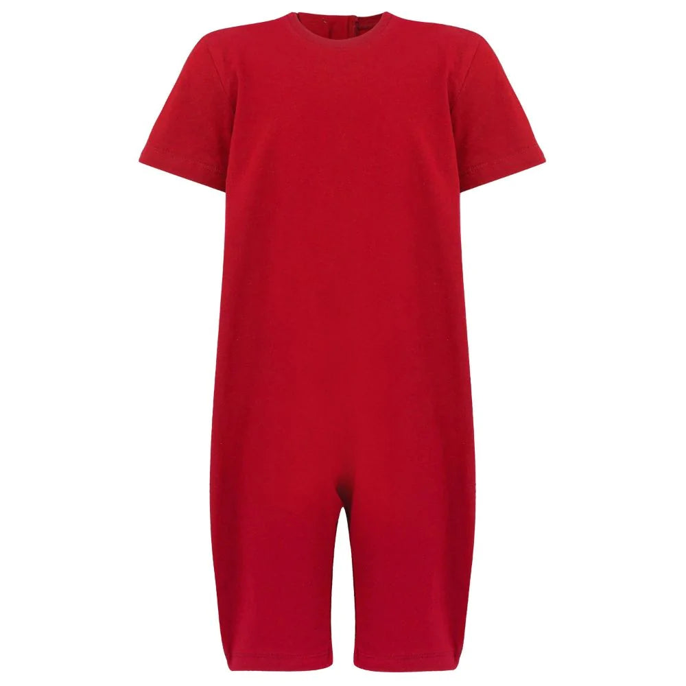 KayCey®Z Secret Zip Back Kids Jumpsuits - Short Sleeve / Short Leg
