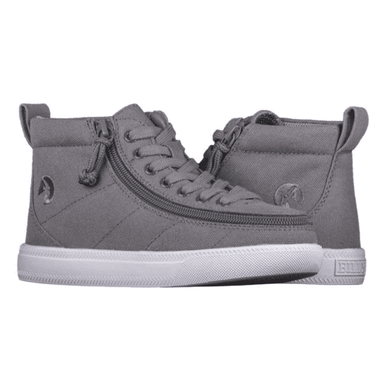 BILLY FOOTWEAR (KIDS) WDR FIT - HIGH TOP DARK GREY JERSEY