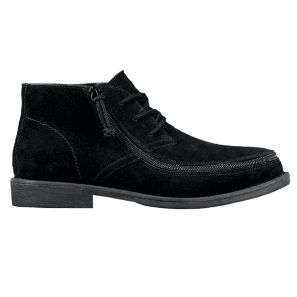 BILLY FOOTWEAR (MENS) - BLACK CHUKKA SHOES