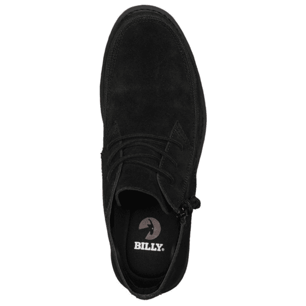 BILLY FOOTWEAR (MENS) - BLACK CHUKKA SHOES