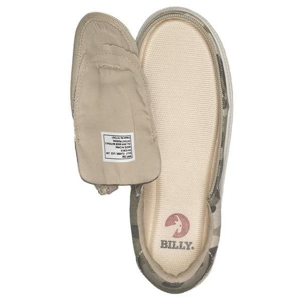 BILLY FOOTWEAR (WOMENS) - LOW TOP NATURAL CAMO CANVAS SHOES*
