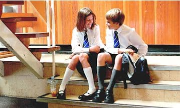 BLACK 'Graduate' Knee High Socks with comfort toe - 2 pair pack