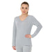 Brubeck Comfort Night Ladies Pyjama/Leisure Long Sleeve Top. Grey. RRP £37