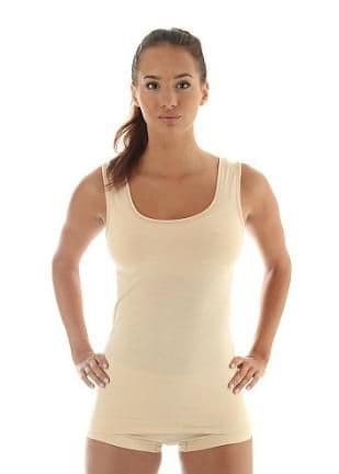 Brubeck - Womens Comfort Merino Wool Seamfree Thermal Vests