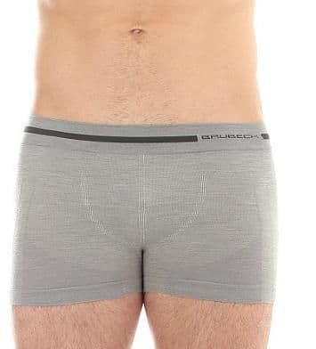Brubeck - Mens Comfort Merino Wool Seamfree Boxer Shorts