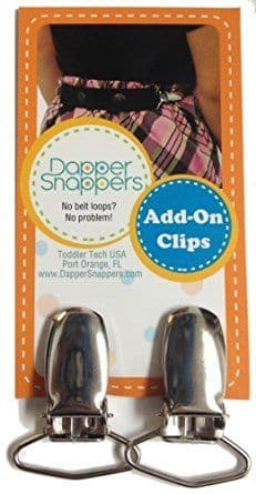 Dapper Snapper Add-On Clips - No Belt Loops, No Problem!