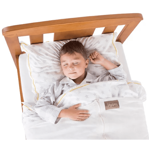 FIDGETBUM LUXURY 4 WAY STRETCH SLEEP-AID BEDDING (in cream)