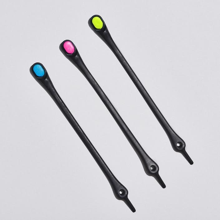 Hickies 2.0 - Adult Black Multi - Turn your shoes into slip-ons!