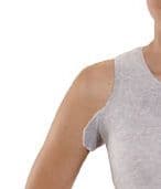 Seamless Unisex Vest - Torso Brace Interface - VNeck + Bilateral Axilla Flaps - Grey Or White - from