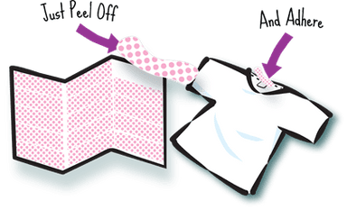 Undercover Tape - Cover itchy seams and labels