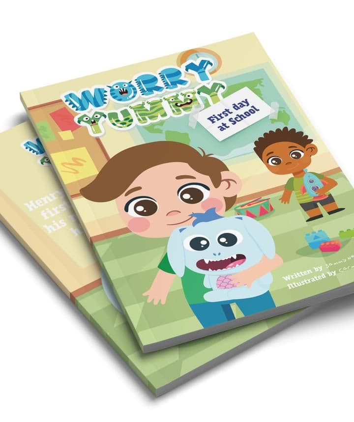 Worry Yummy: First Day at School Book
