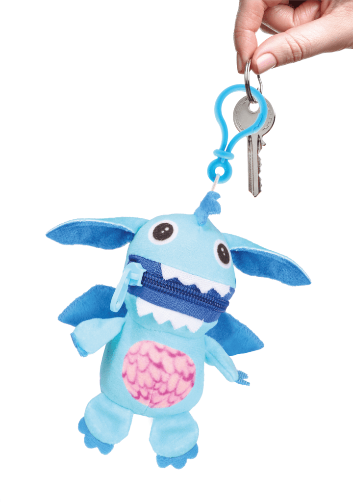 Worry Yummy travel buddies - clip on mini's