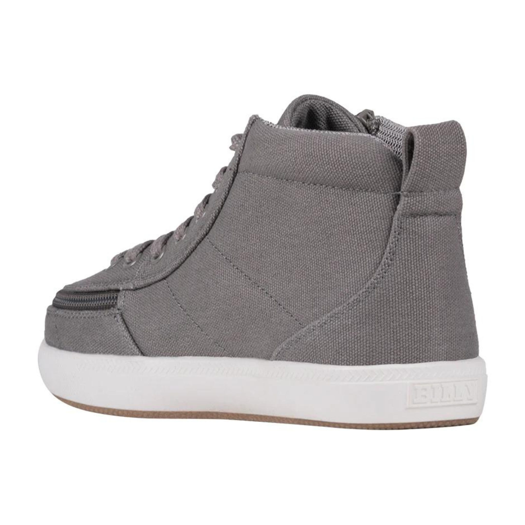 Billy Footwear (Kids) DR II Fit - High Top DR II Dark Grey Canvas Shoes
